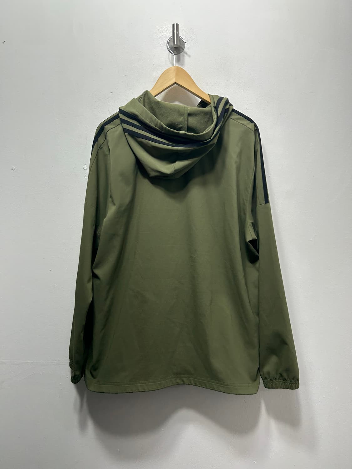 아디다스 다크그린 후드 아노락 바막 110 상품이미지2