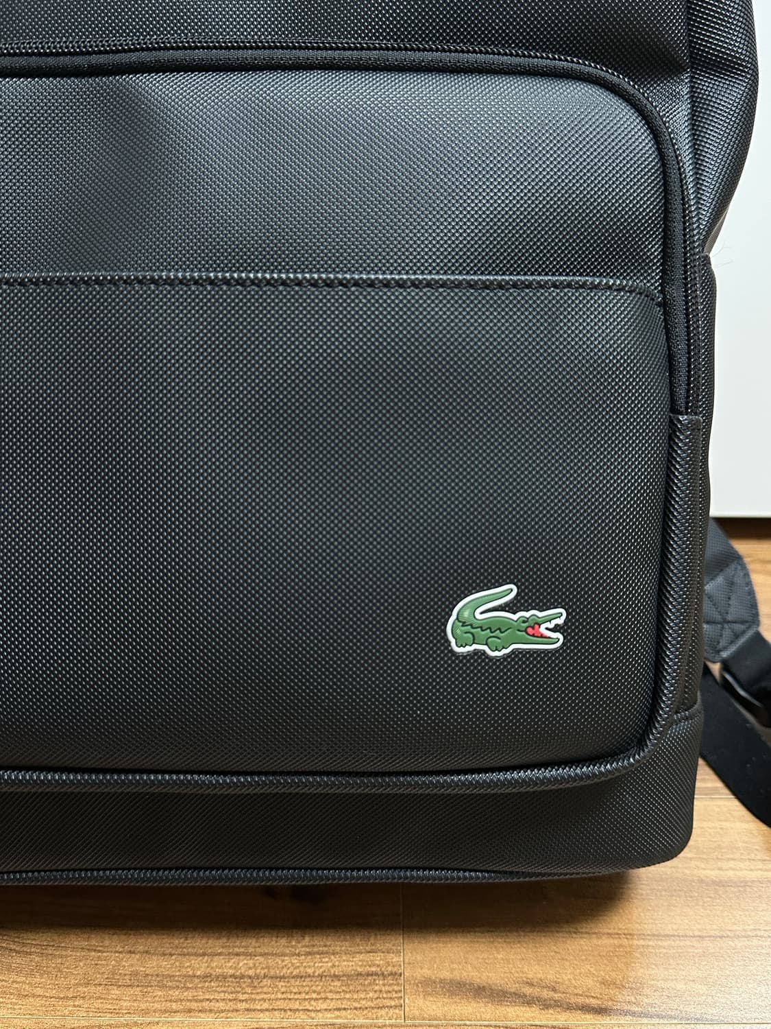 라코스테 PVC 백팩 블랙 상품이미지3