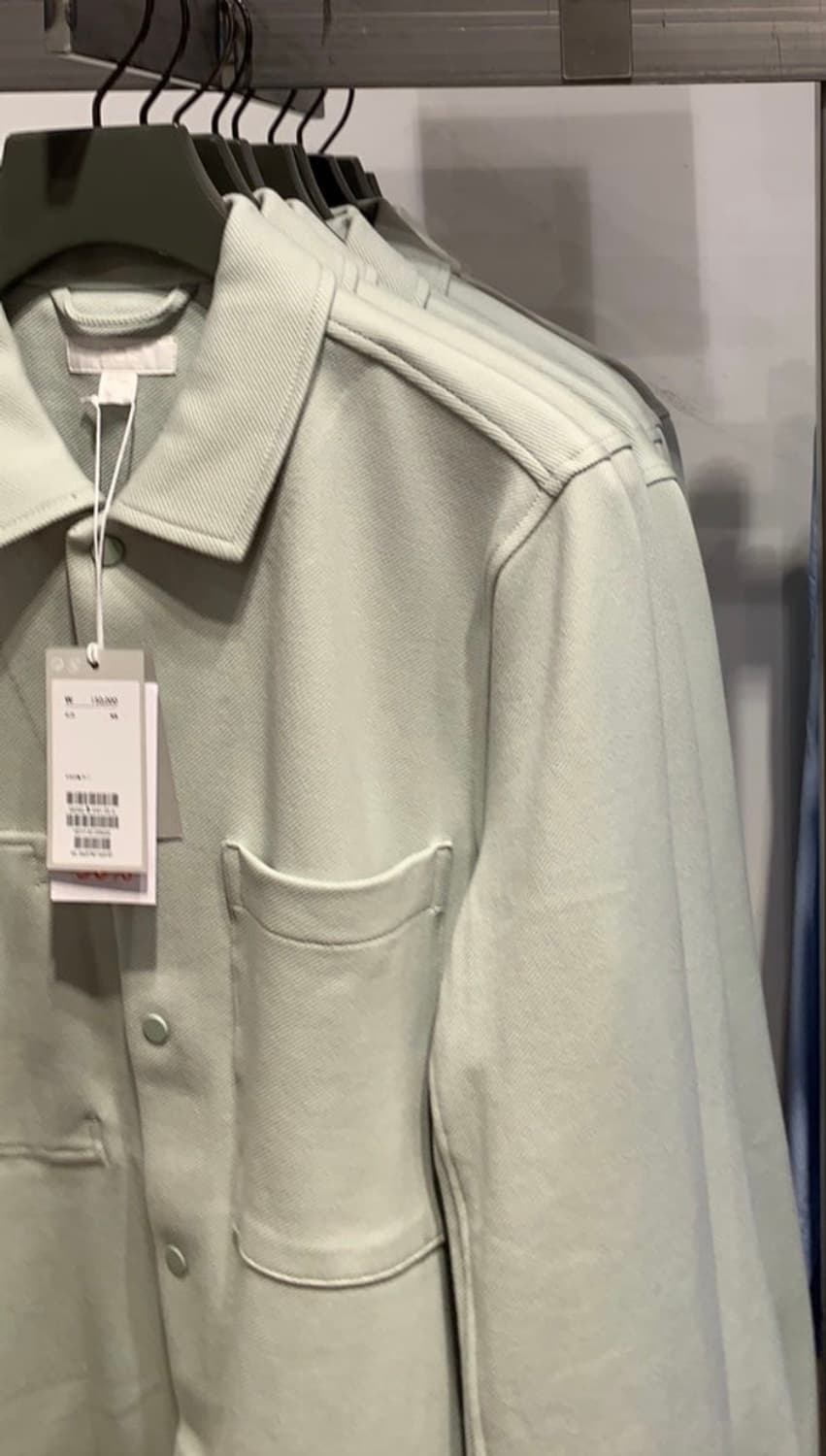 코스 코튼트윌셔츠재킷 xs 상품이미지6