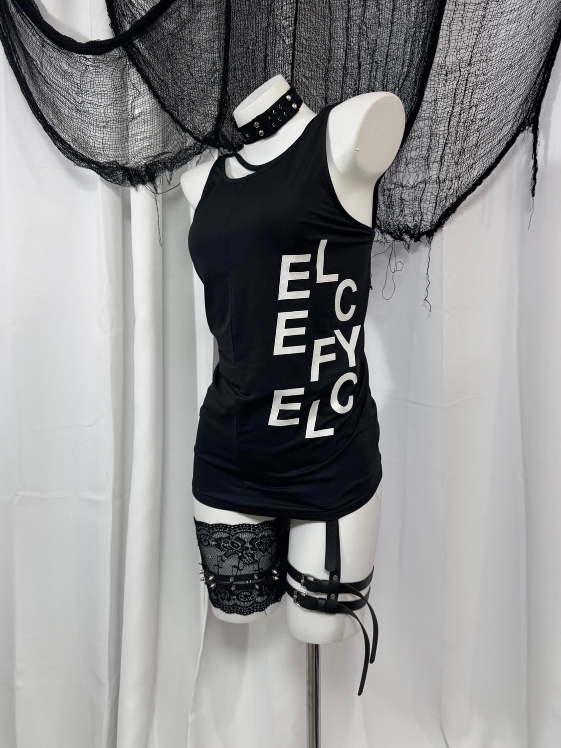 lettering sleeveless 상품이미지3