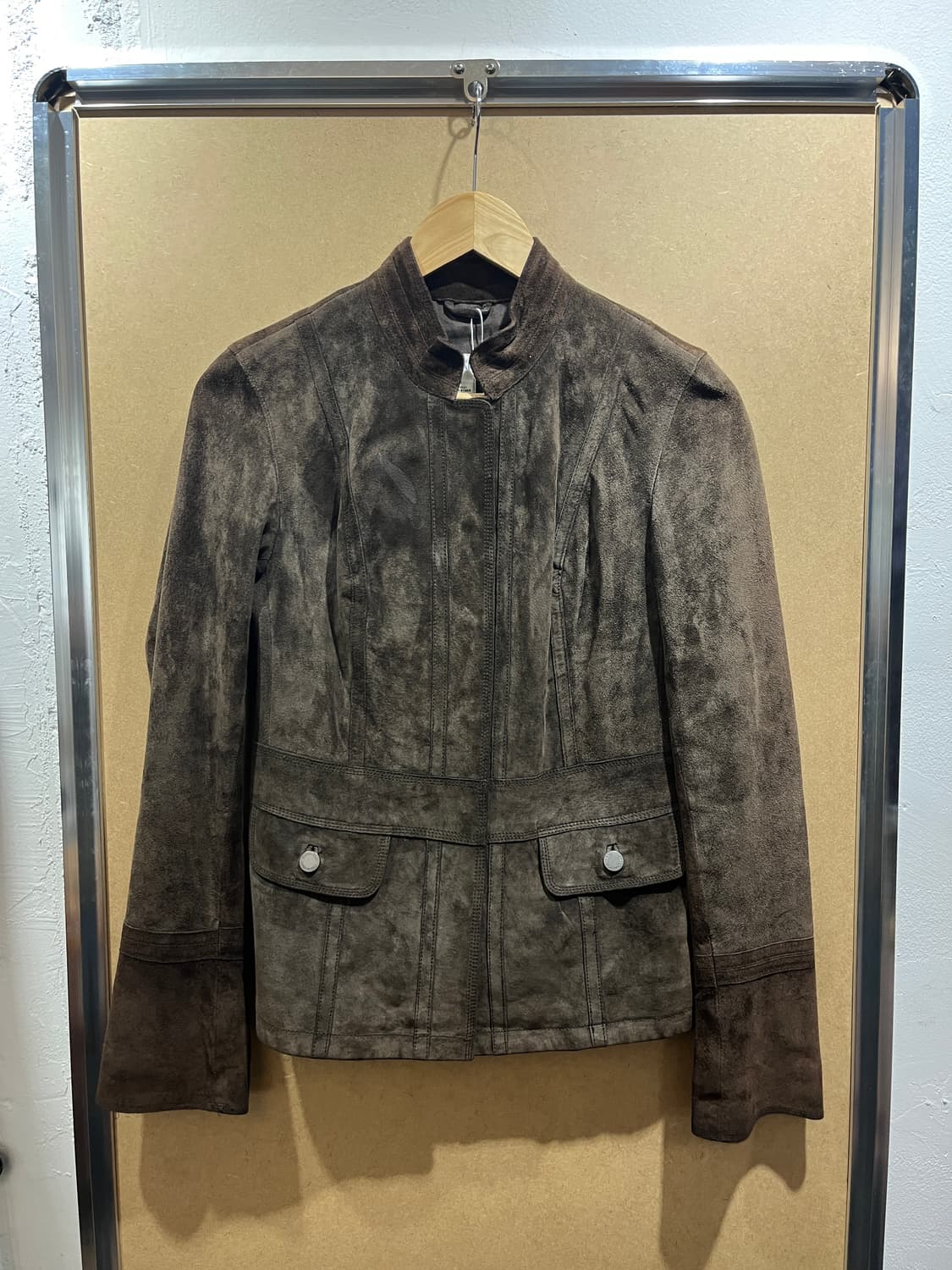 캘빈 클라인 리얼 스웨이드 자켓 상품이미지1