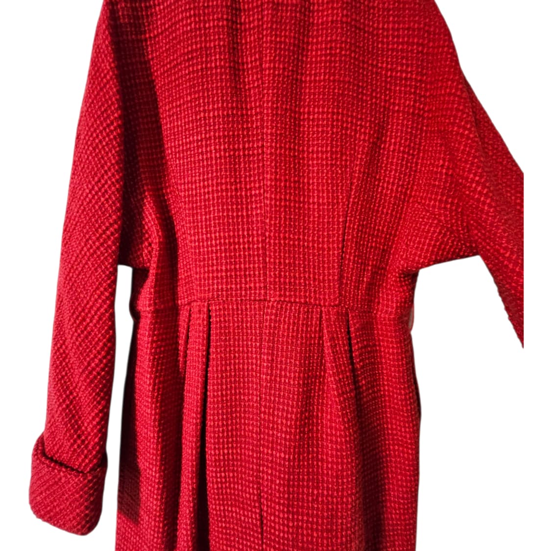 하우앤왓 원피스형 코트 55 │ 레드 포인트코트 │ 봄간절기용 상품이미지7