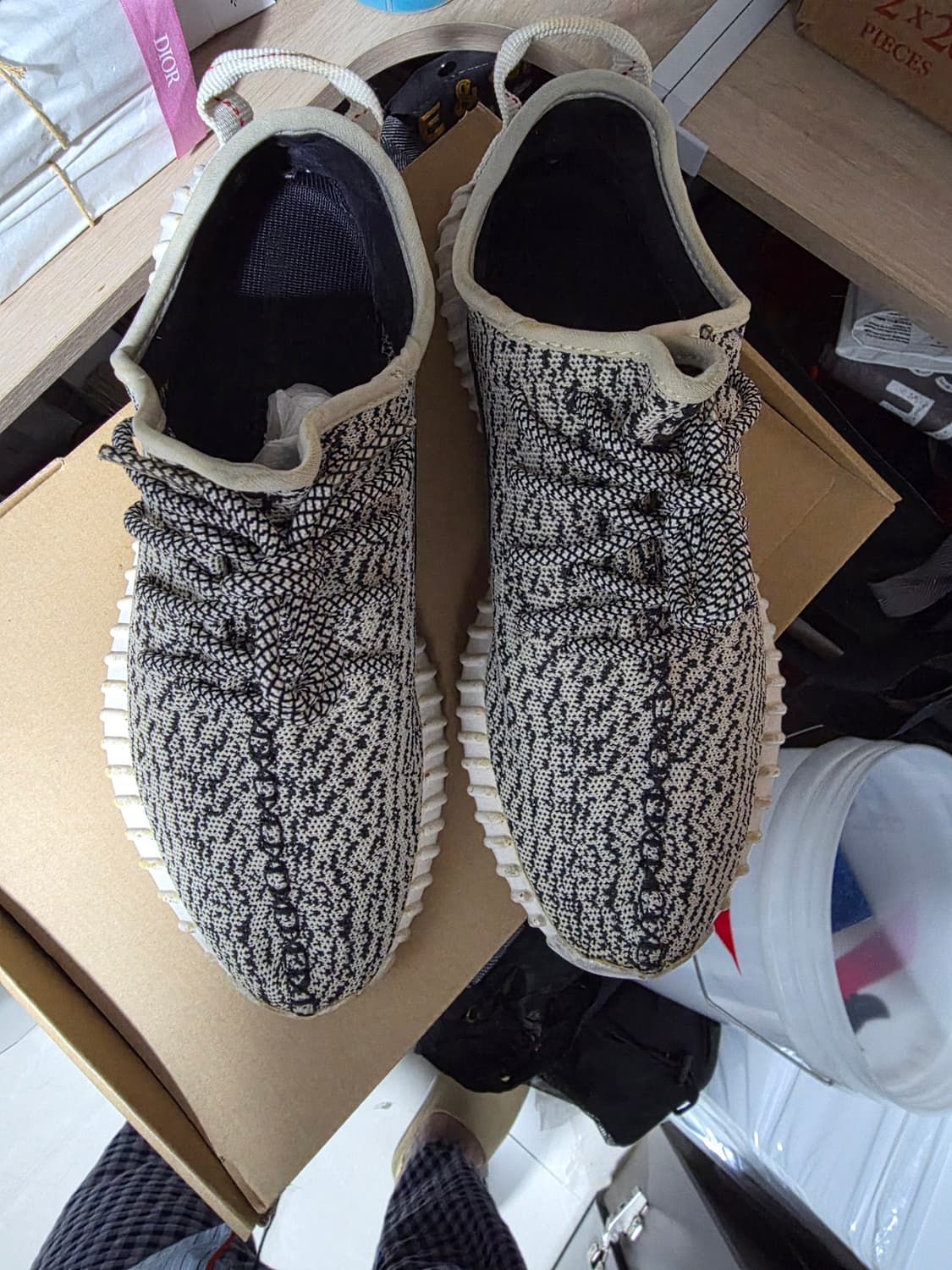 이지부스트 350 터틀도브 270 상품이미지2