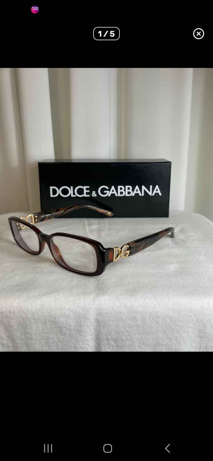 돌체앤가바나 스퀘어 안경 상품이미지1
