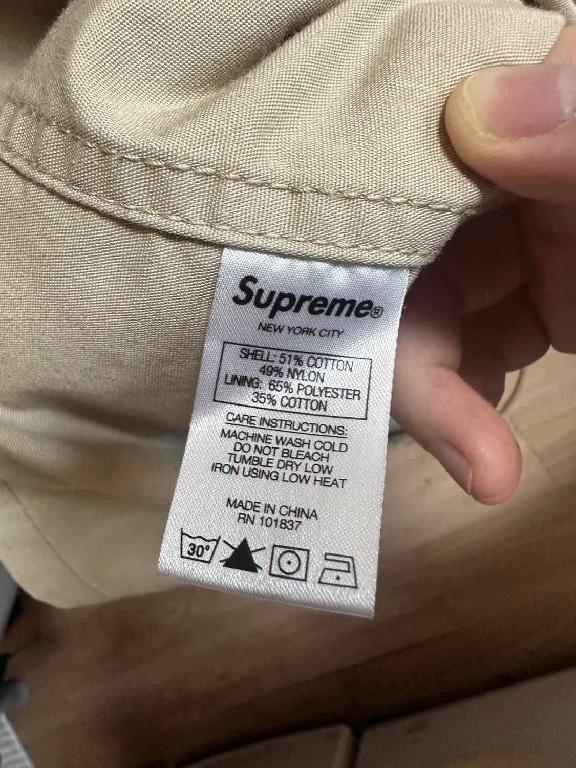 슈프림 카모 m65 자켓 상품이미지4