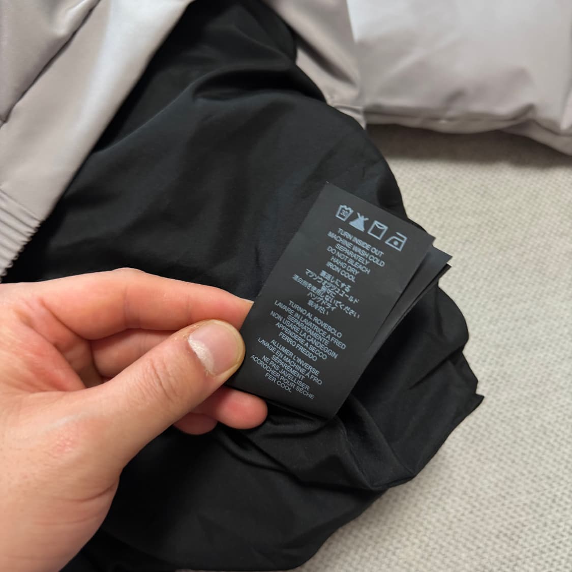 피어오브갓 에센셜 퍼피 자켓 실버 상품이미지9