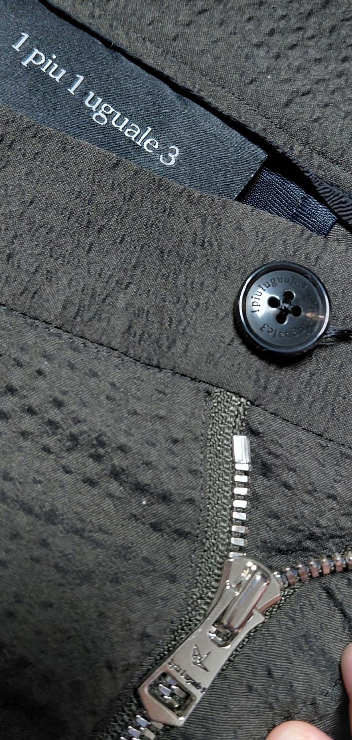 [IV] 1piu1uguale3 일본 하이엔드 울 시어서커 밴딩 팬츠 상품이미지1