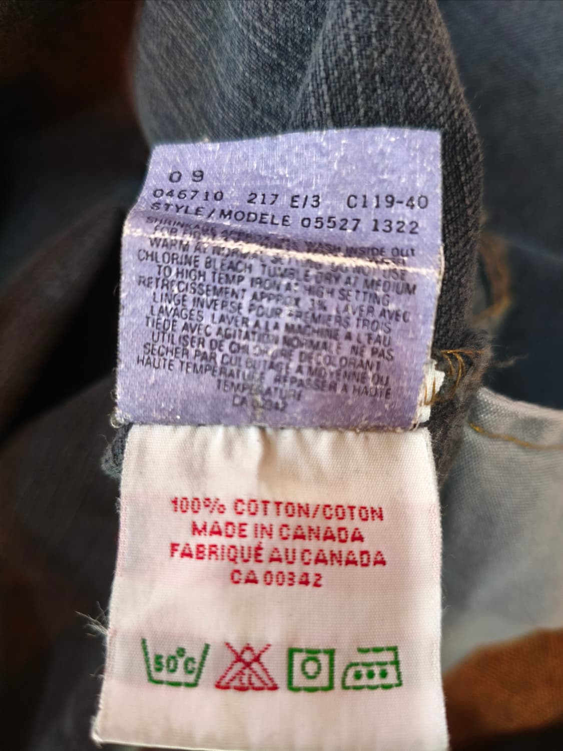 리바이스 05년식 527 허리36 판매합니다 상품이미지10