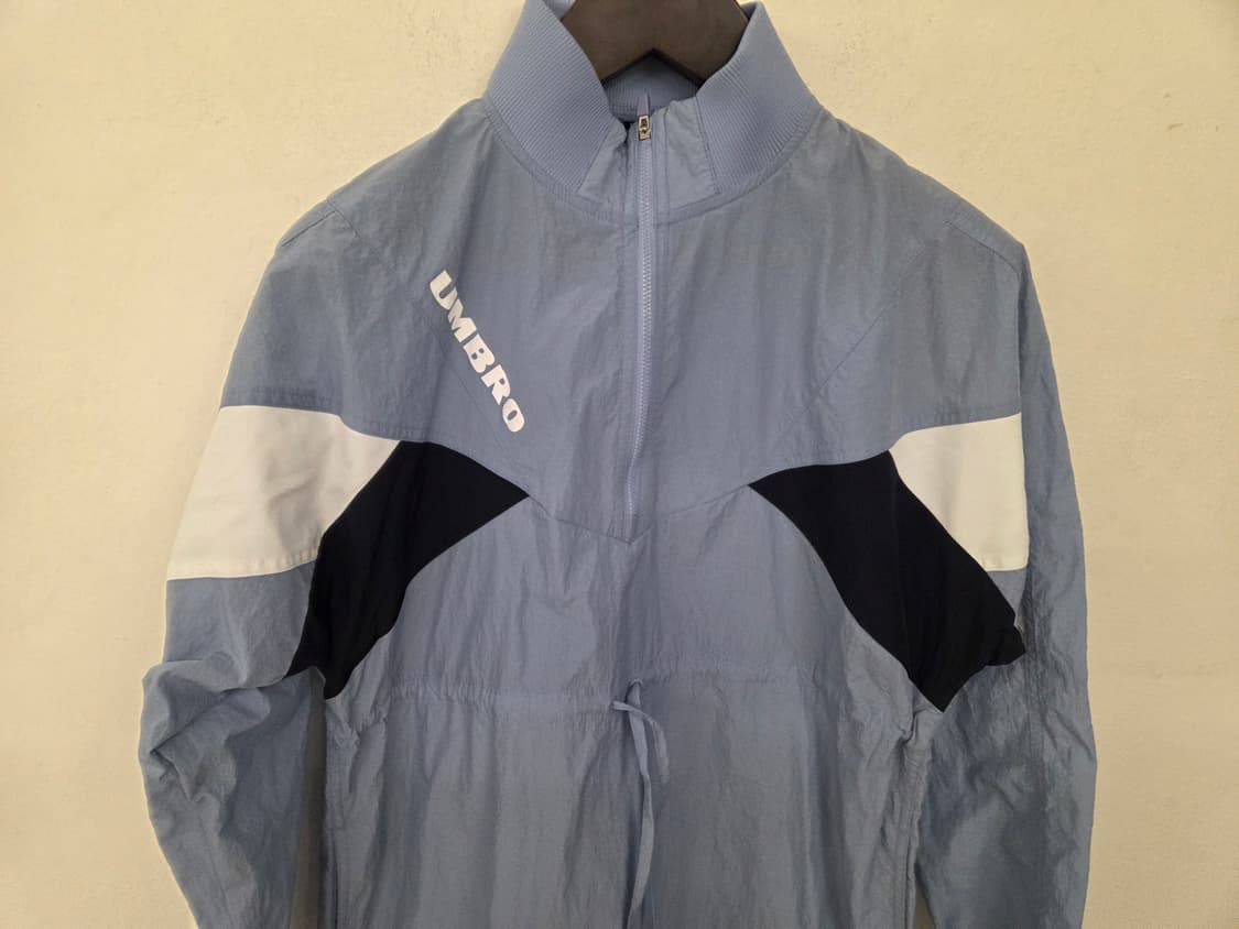 엄브로 블루 배색 바람막이 원피스 85 상품이미지2