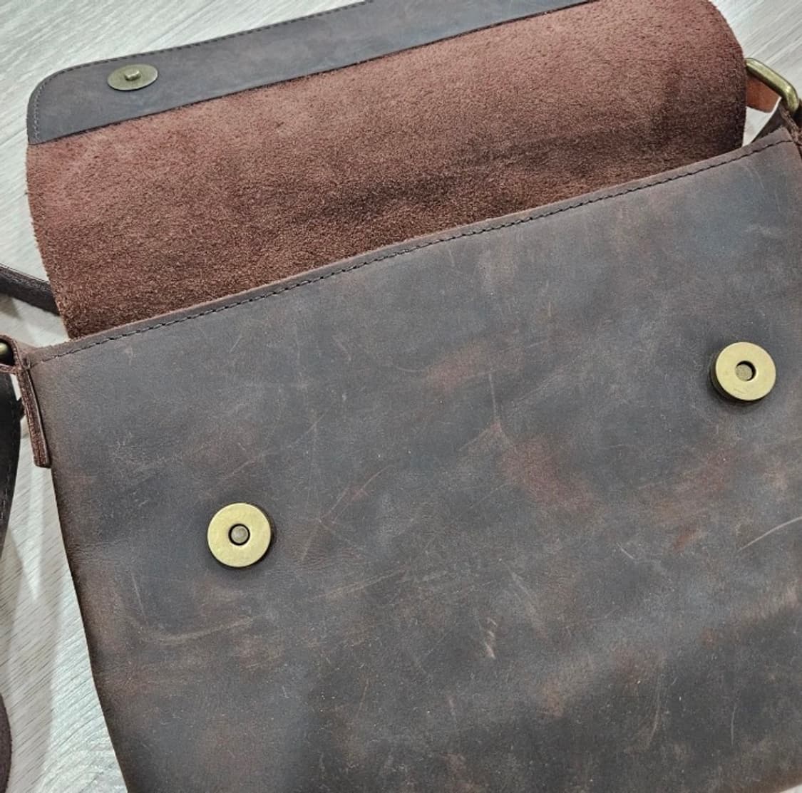 가죽 크로스백 상품이미지4