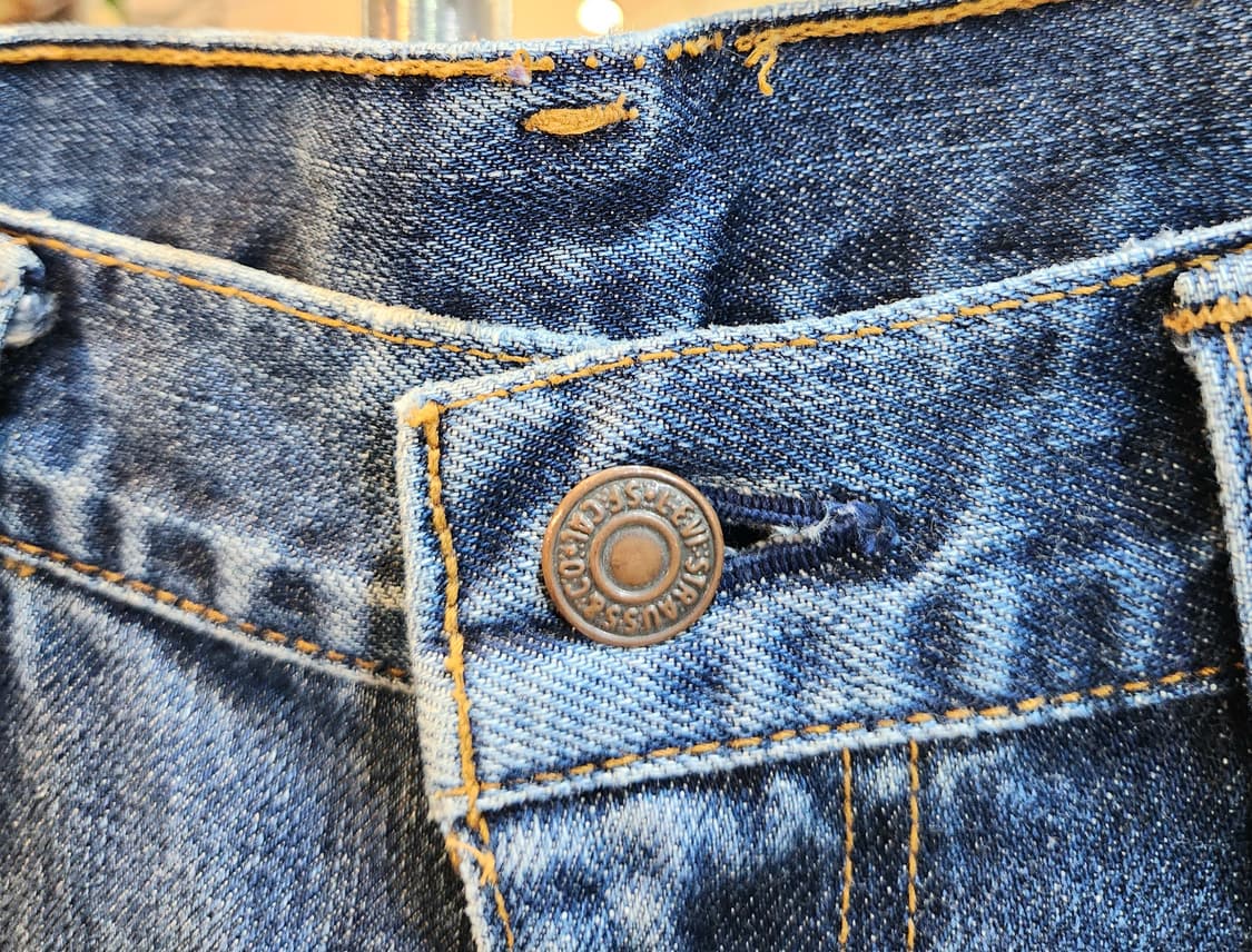 28-29)90s 제펜 리바이스 553-03 부츠컷 빈티지 데님 팬츠 상품이미지8