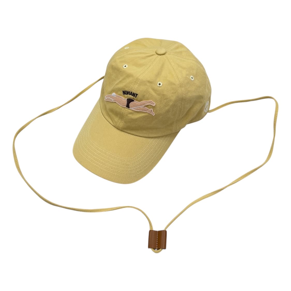 노앙 스위밍 스트링 볼캡 모자 옐로우 상품이미지2