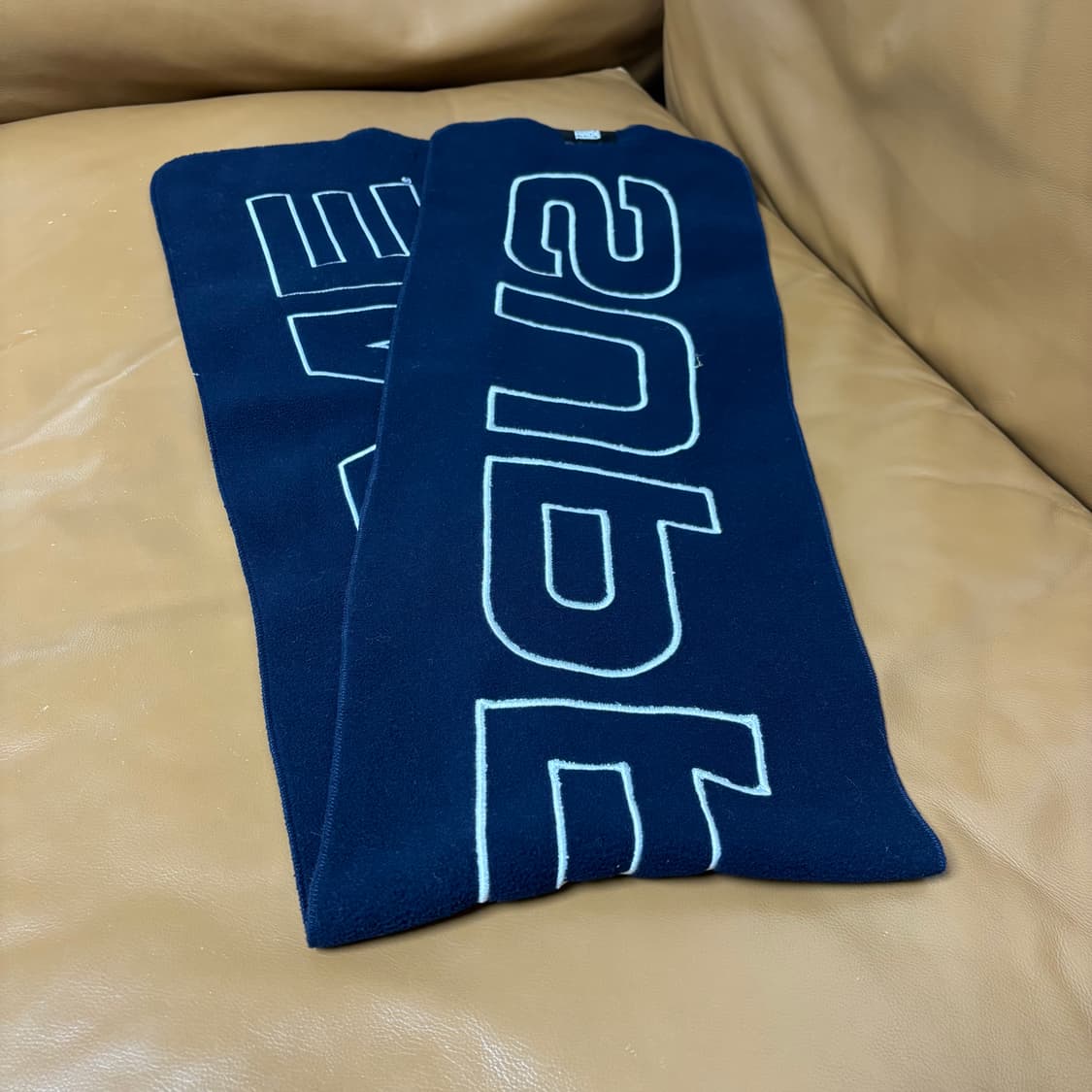 슈프림 머플러 목도리 네이비 상품이미지5