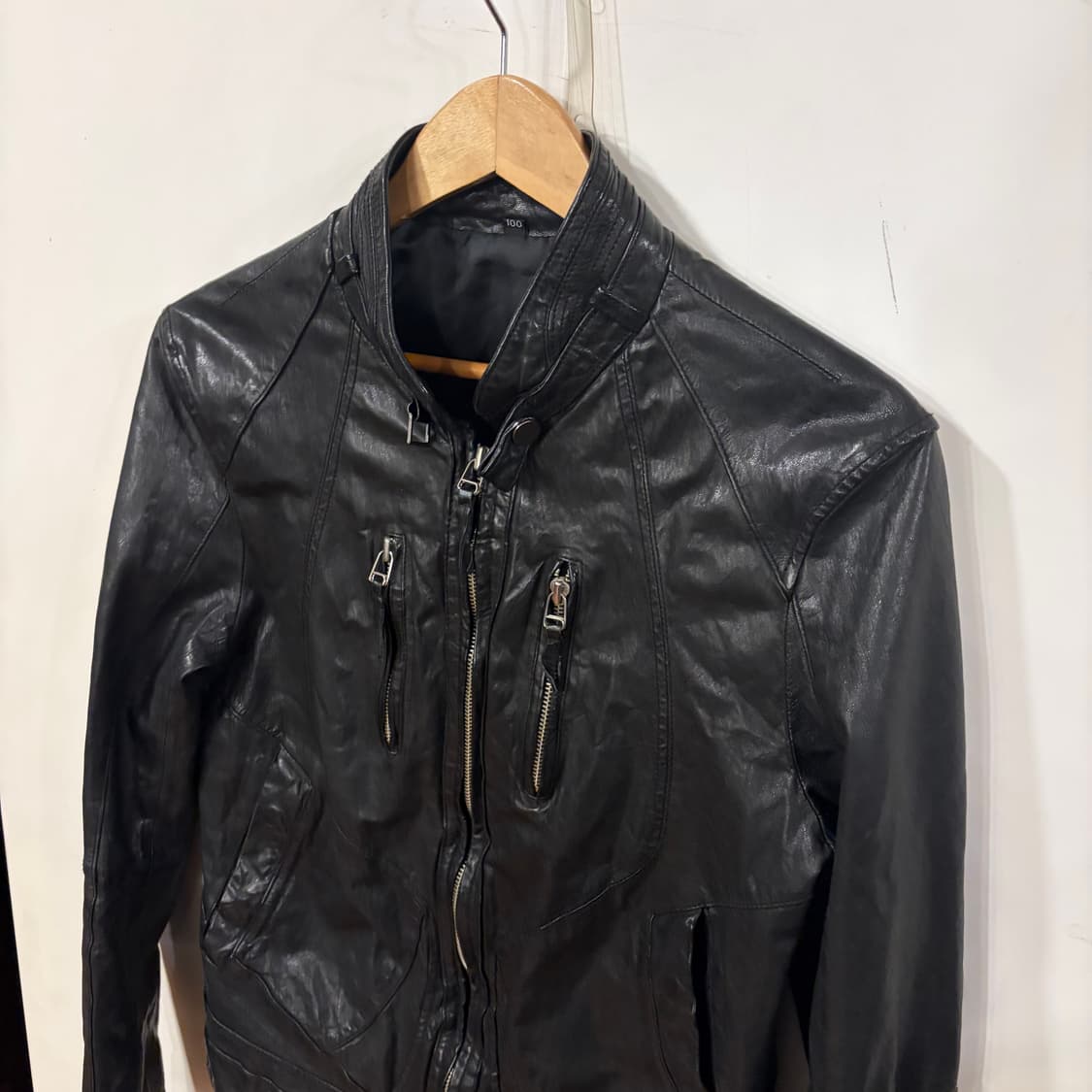 이태리 램스킨 레더자켓 상품이미지2