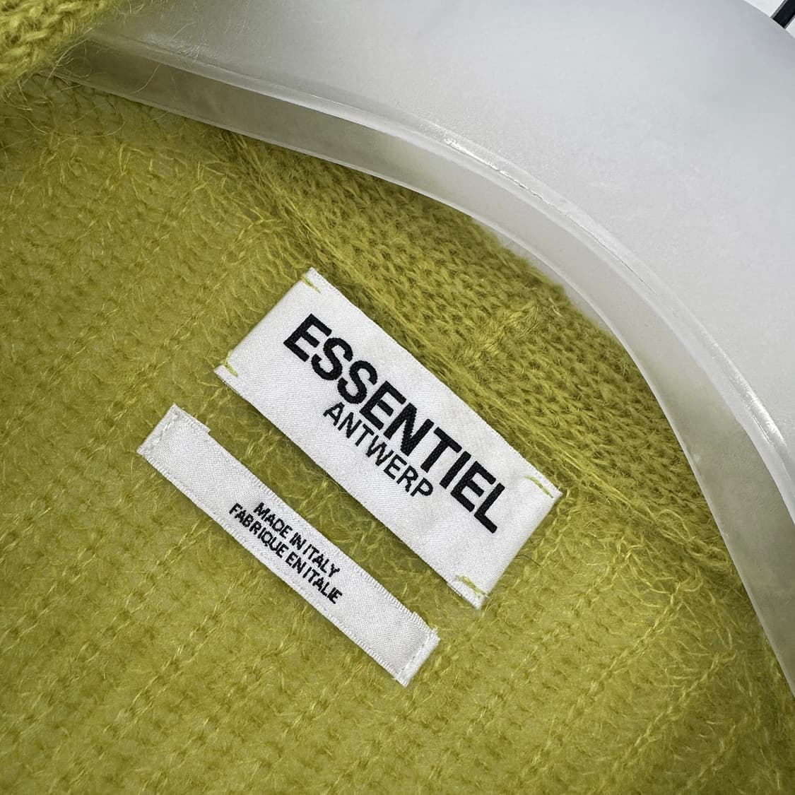 에센셜 앤트워프 모헤어 울 니트 가디건 상품이미지2