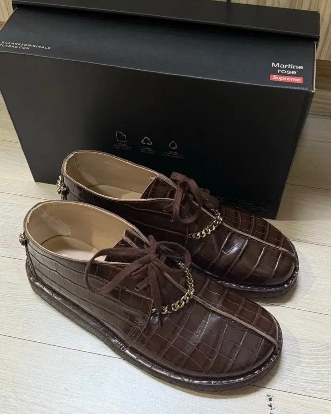 슈프림 마틴로즈 클락스 데저트 uk9.5 상품이미지5