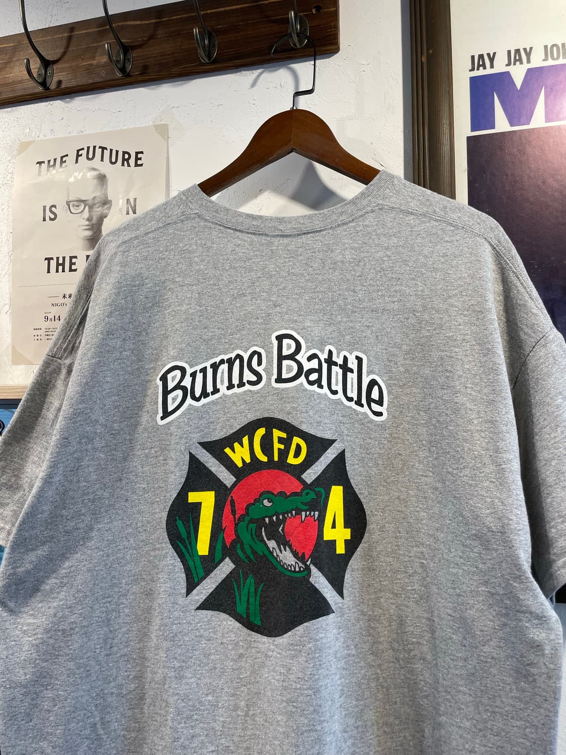 빈티지 프린팅 티셔츠 2XL 상품이미지3