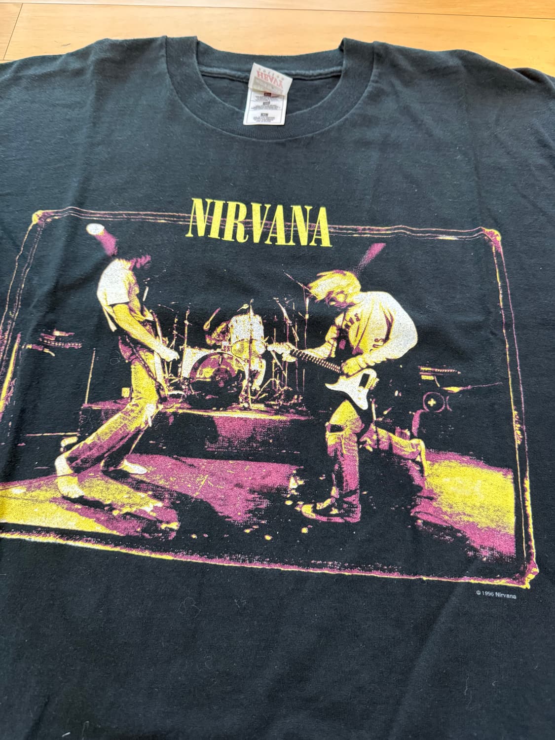 1996 너바나 From the Muddy Banks 티셔츠 XL 상품이미지3