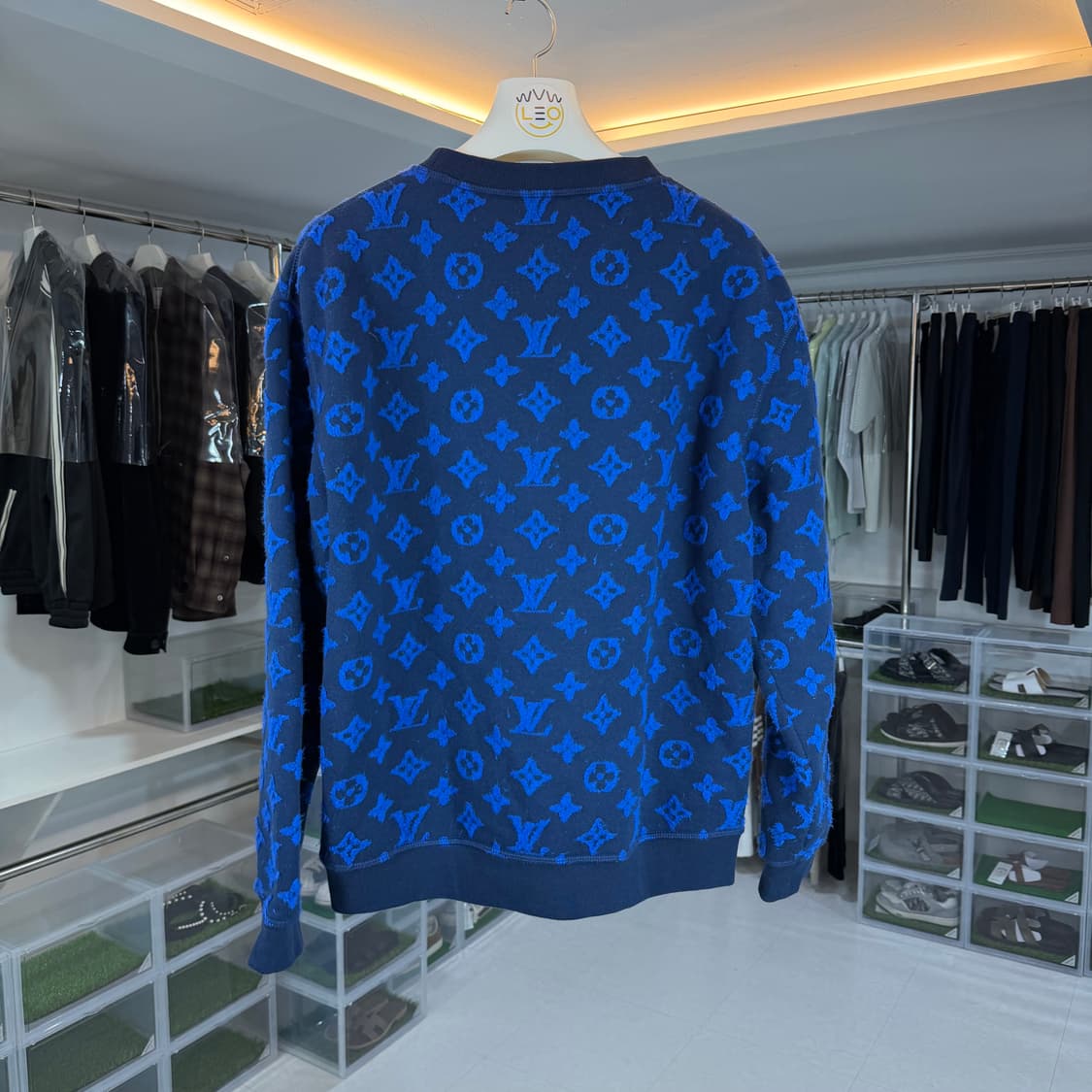 [정품] 루이비통 풀 모노그램 니트 맨투맨 M 상품이미지2