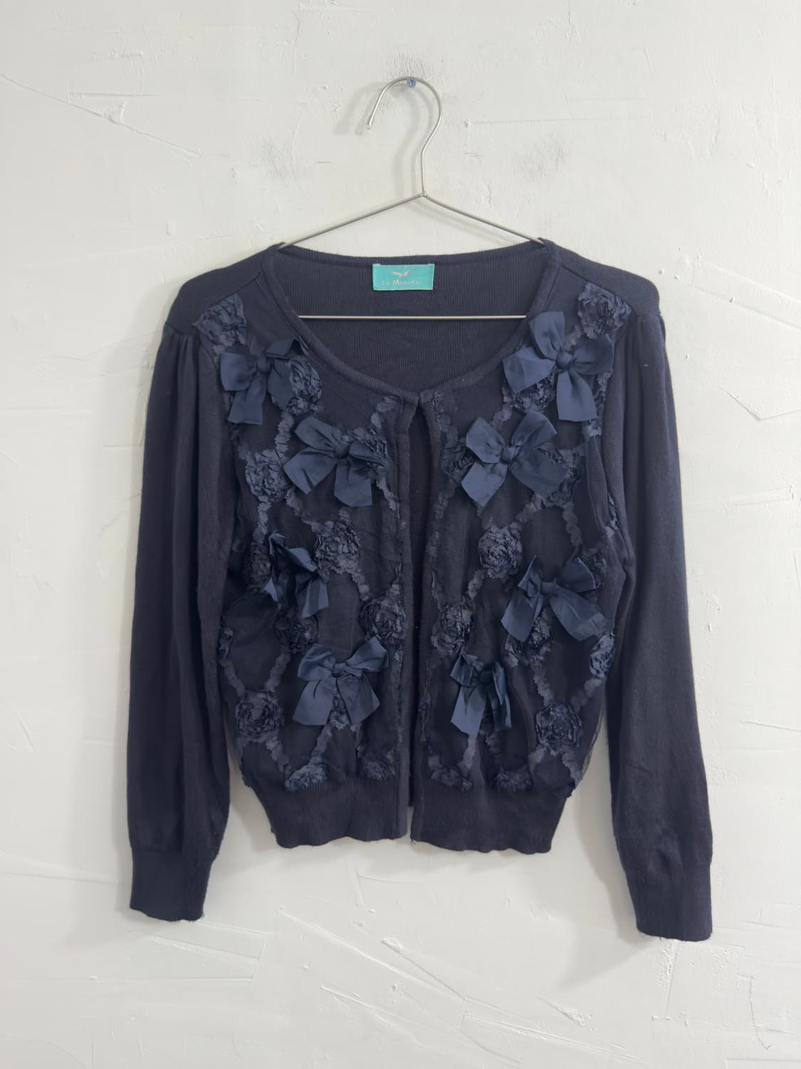 la mouette lovely ribbon cardigan 상품이미지1