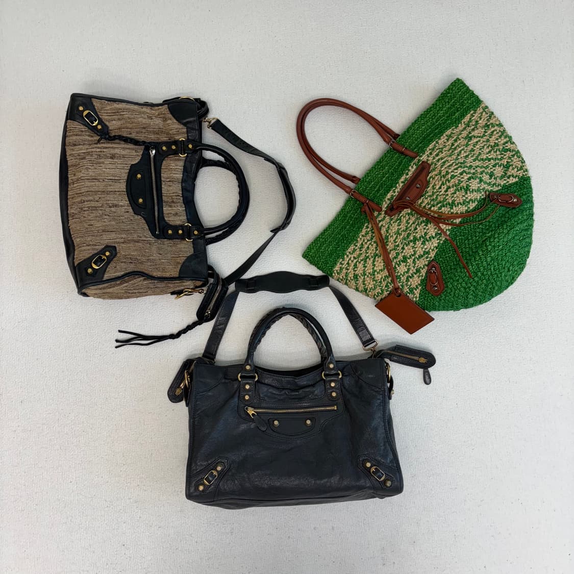 발렌시아가 모터백 3개 일괄 상품이미지1