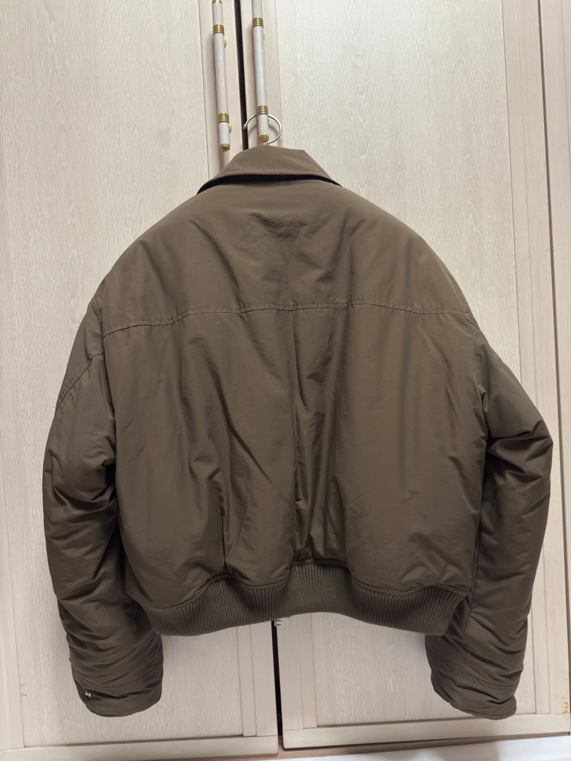 [M]이에이 패디드 크롭 점퍼 상품이미지3