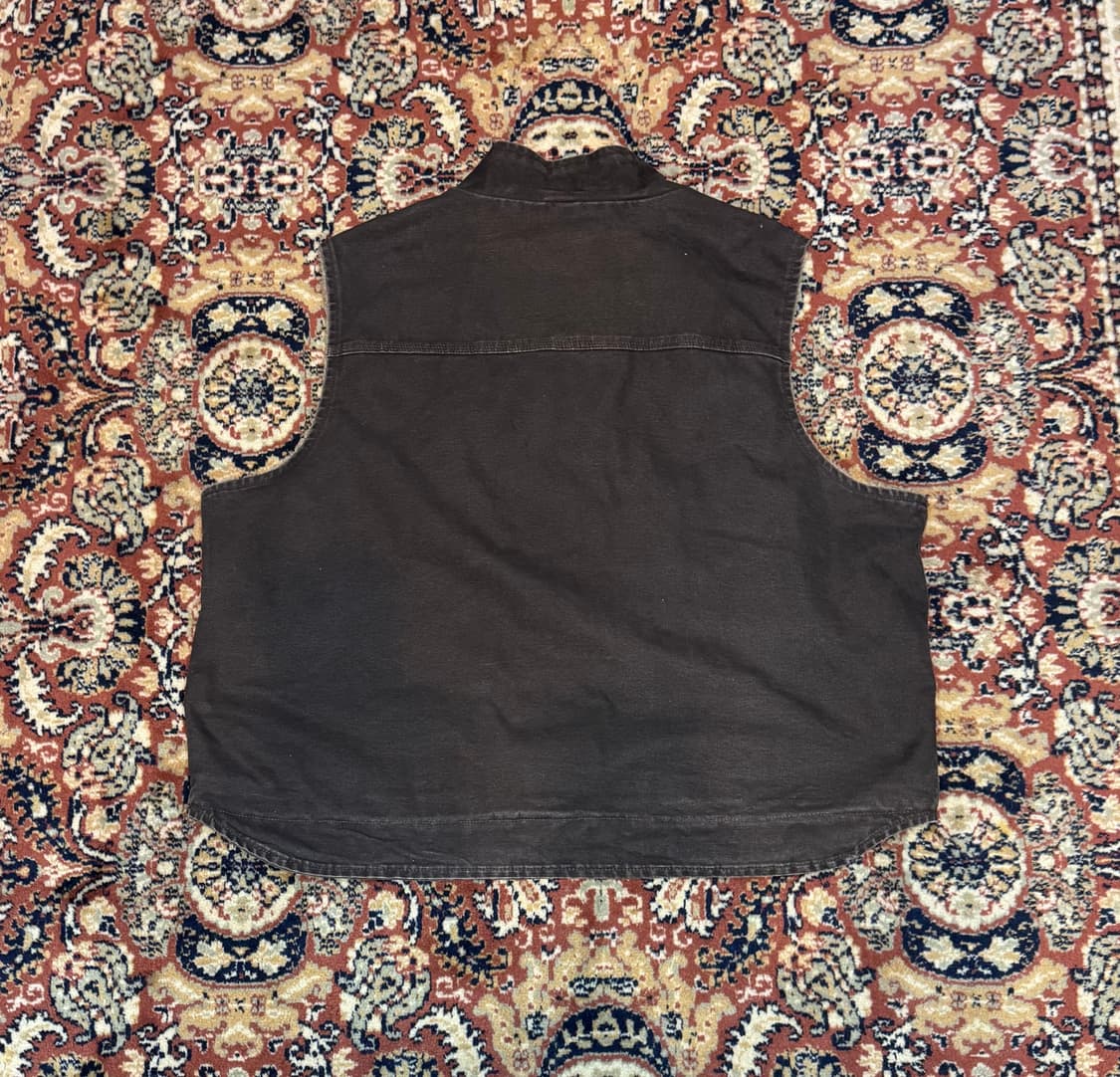 빈티지 칼하트 쉐르파 브라운 베스트 "xxxl" (521) 상품이미지5