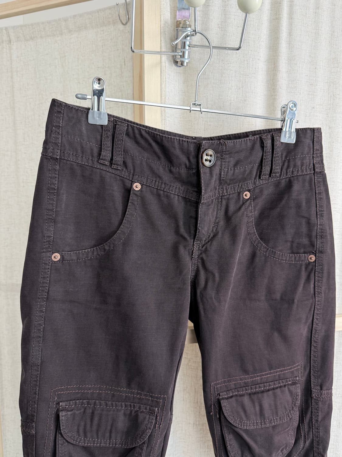 Benetton 베네통 바이커 카고 쇼츠 상품이미지5