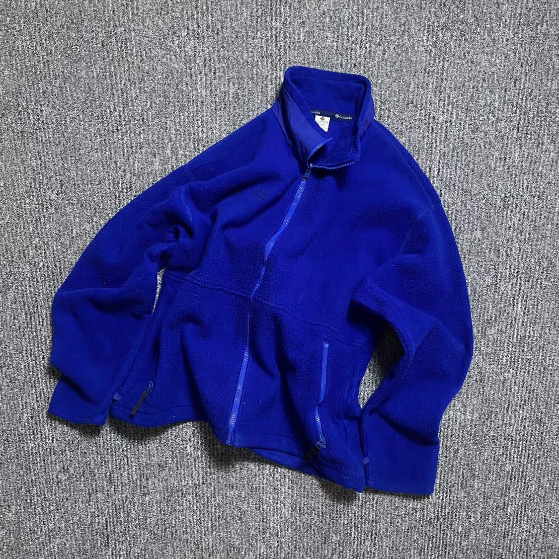🌊90s USA columbia Fleece Zip-up 상품이미지1