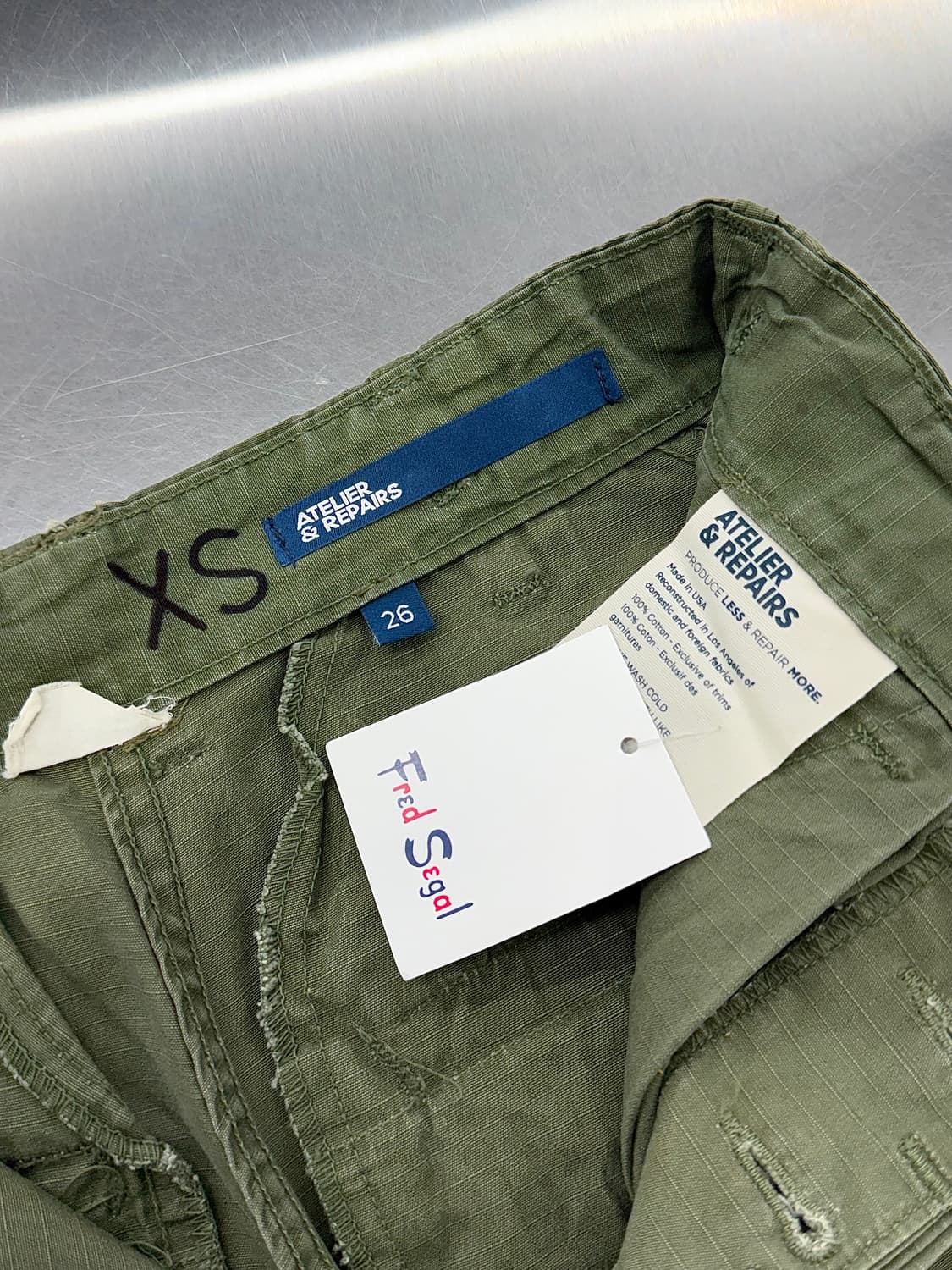 아틀리에 앤 리페어 리메이크 밀리터리 필드 팬츠 상품이미지7
