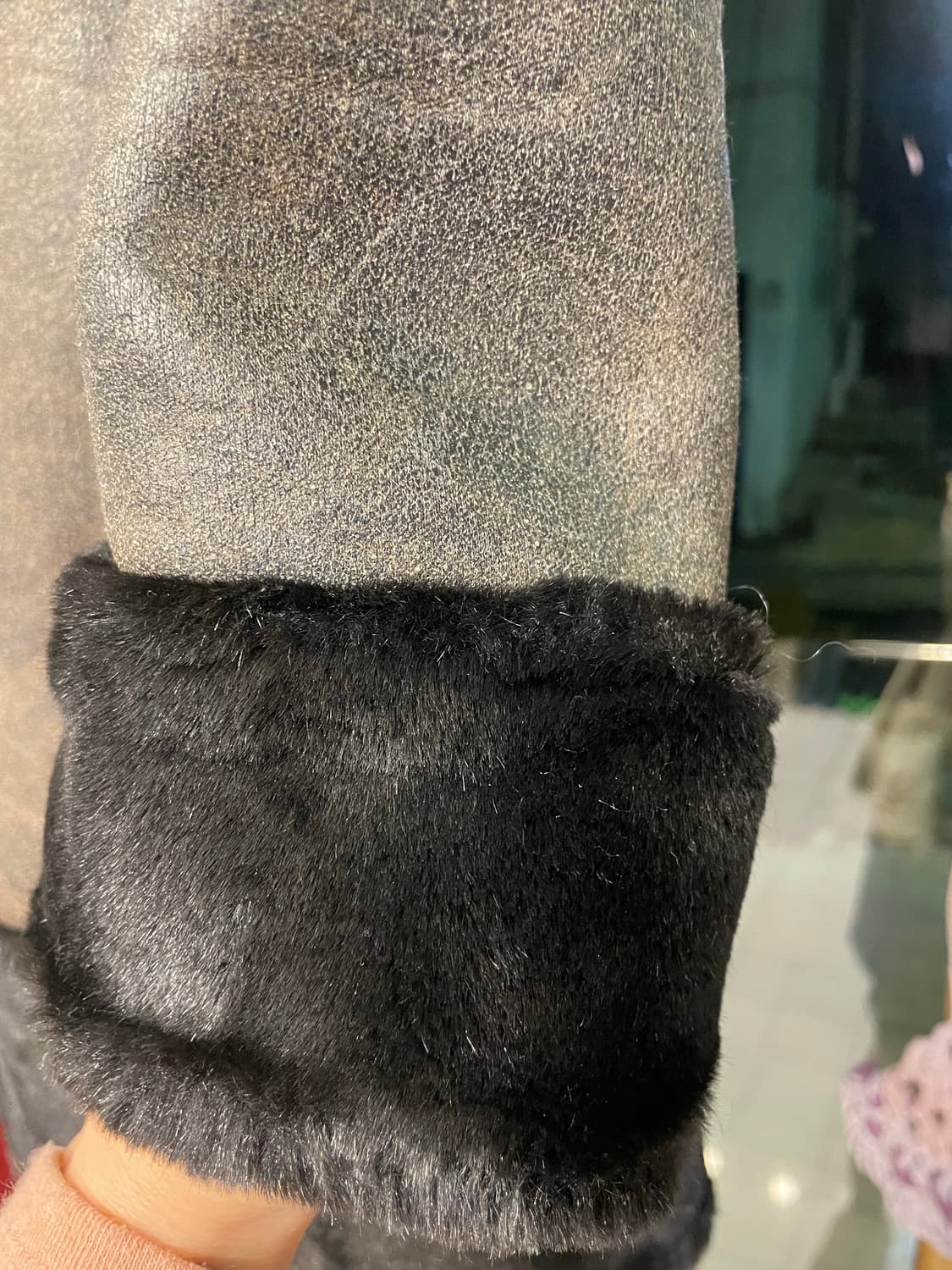 버버리블루라벨페이크무스탕 상품이미지5