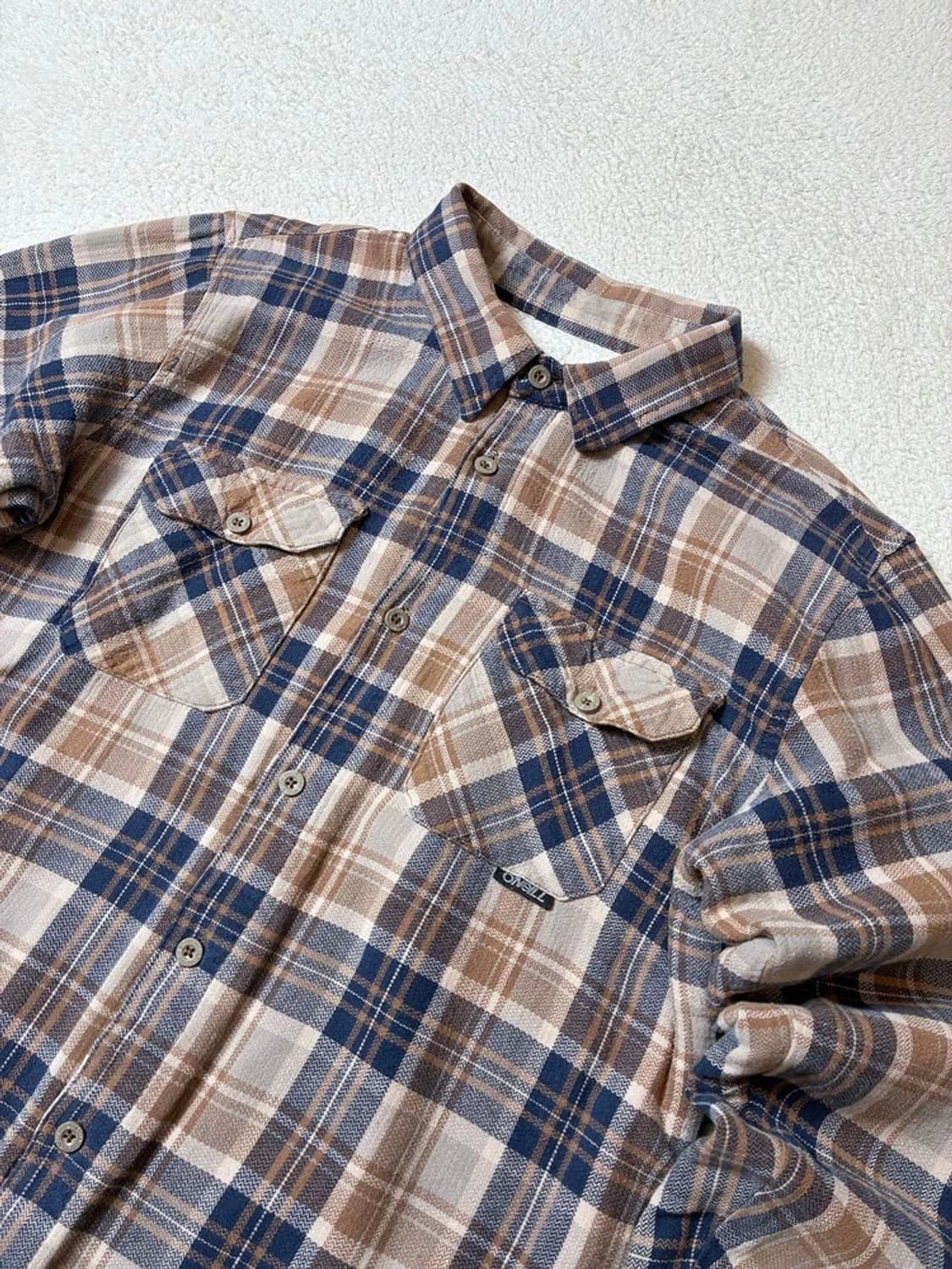 O'Neill 00's 워싱 플란넬 양털 남방 PN7058 상품이미지2