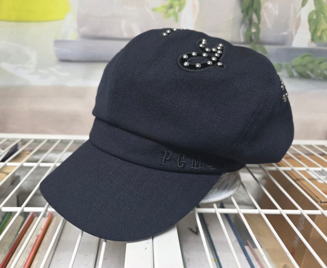 파리게이츠 여성 겨울골프모자 스터드 헌팅캡 가을~초겨울  KG46 상품이미지1