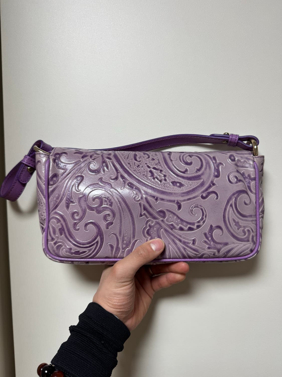 에트로 페이즐리 레더 숄더백 상품이미지2