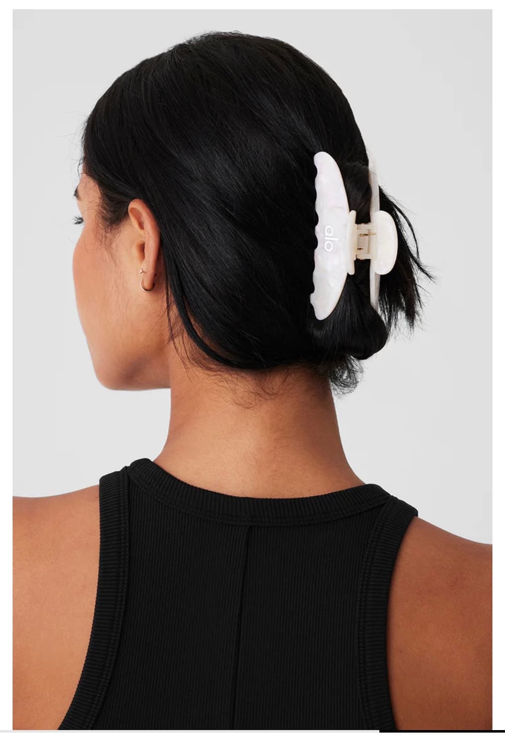 Alo 알로요가 헤어밴드 2개, 집게핀, 미니 스크런치 3세트 판매 상품이미지3