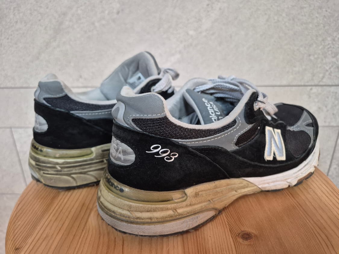 뉴발란스 993 블랙 8반 265cm 신발 상품이미지4