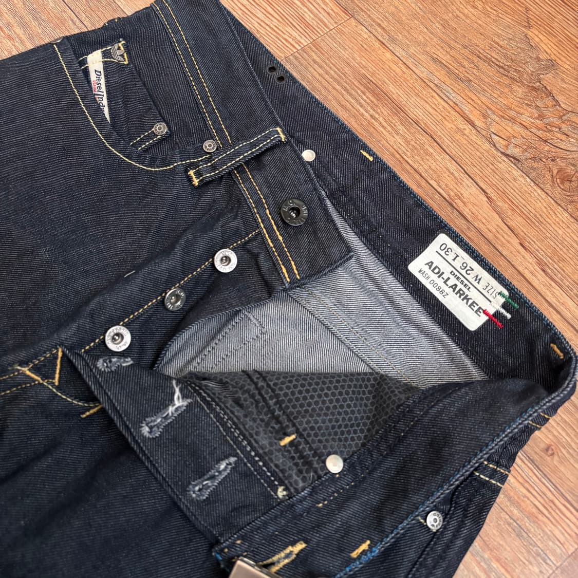 디젤 26 이태리 데님 청바지 콜라보 아디다스 LARKEE  상품이미지4