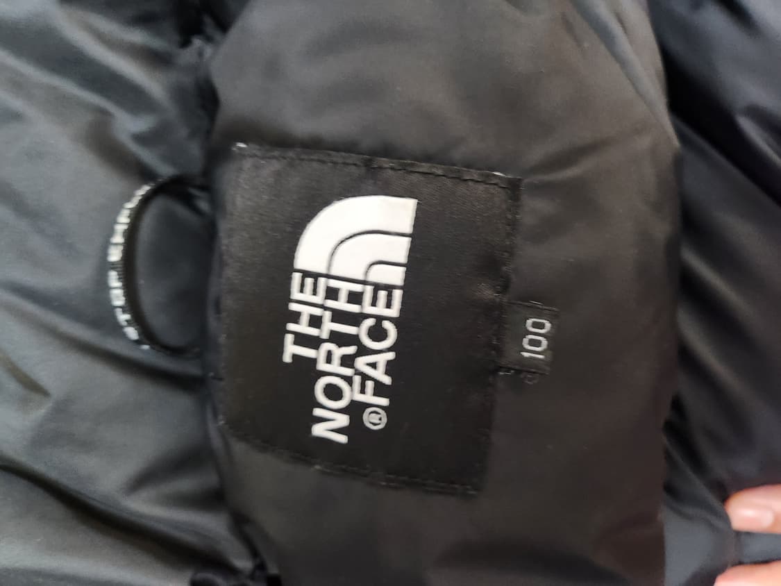 노스페이스 눕시 700 패딩 카키 105 새상품급 상품이미지5