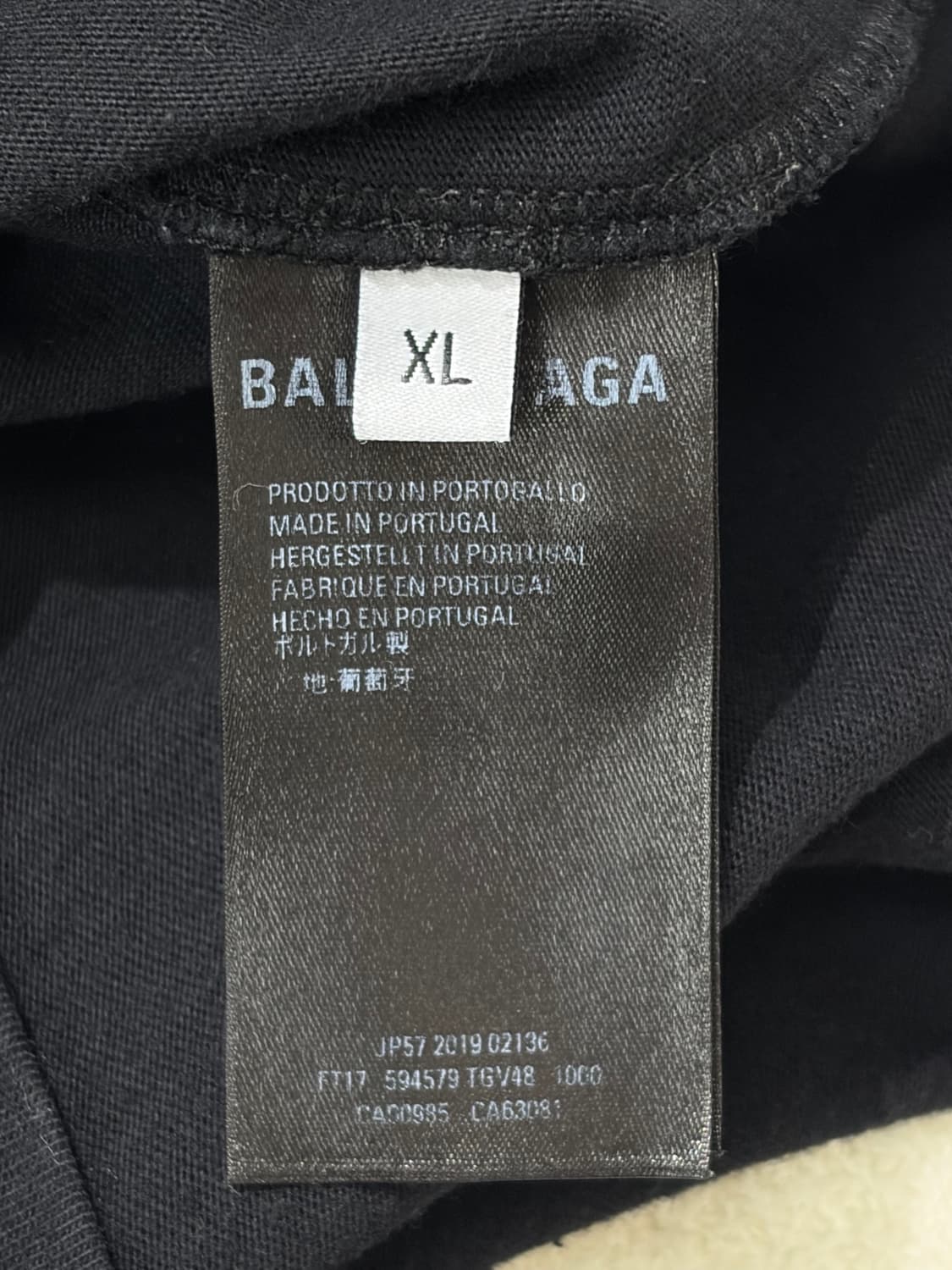 발렌시아가 파리 반팔 티셔츠 XL 105 상품이미지4