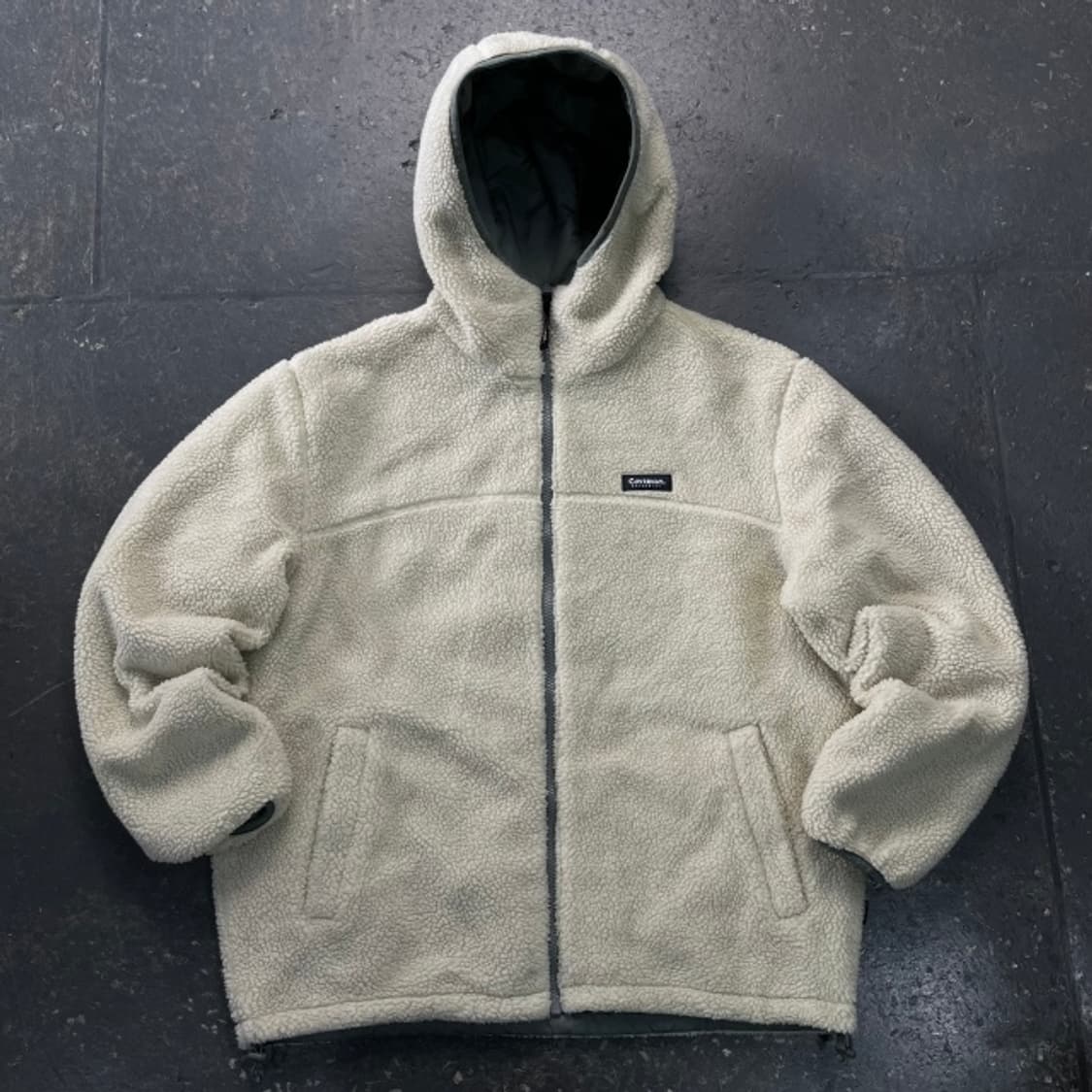 100 커버낫 리버시블 후리스 점퍼 상품이미지3