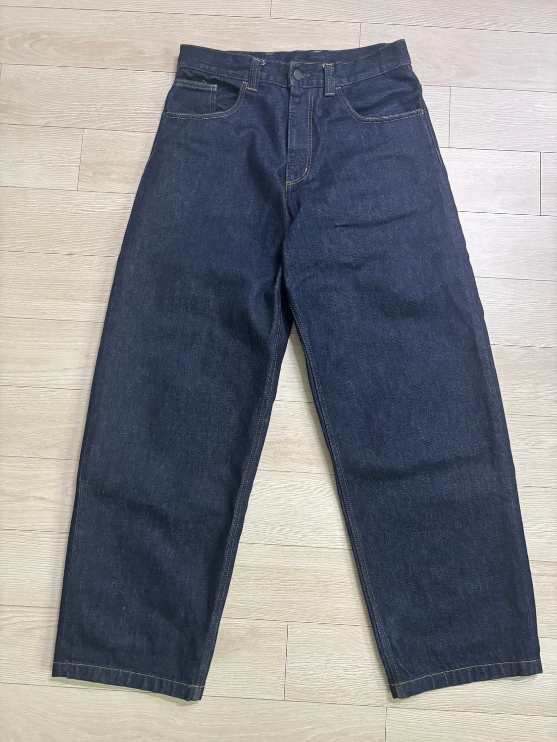 칼하트 브랜든 팬츠 블루 린스드 상품이미지2