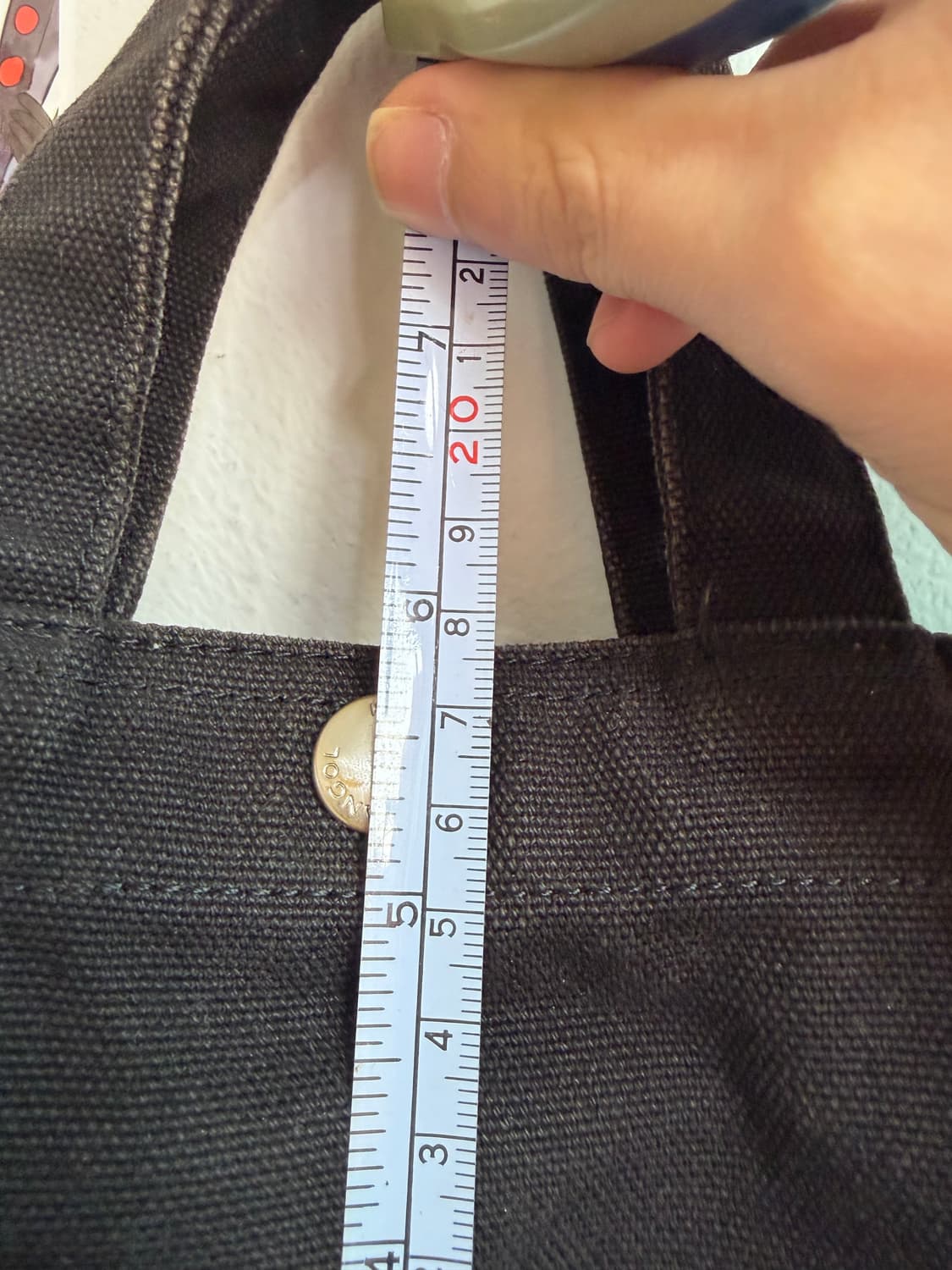 캉골 미니 토트백(크로스백) 블랙 상품이미지9