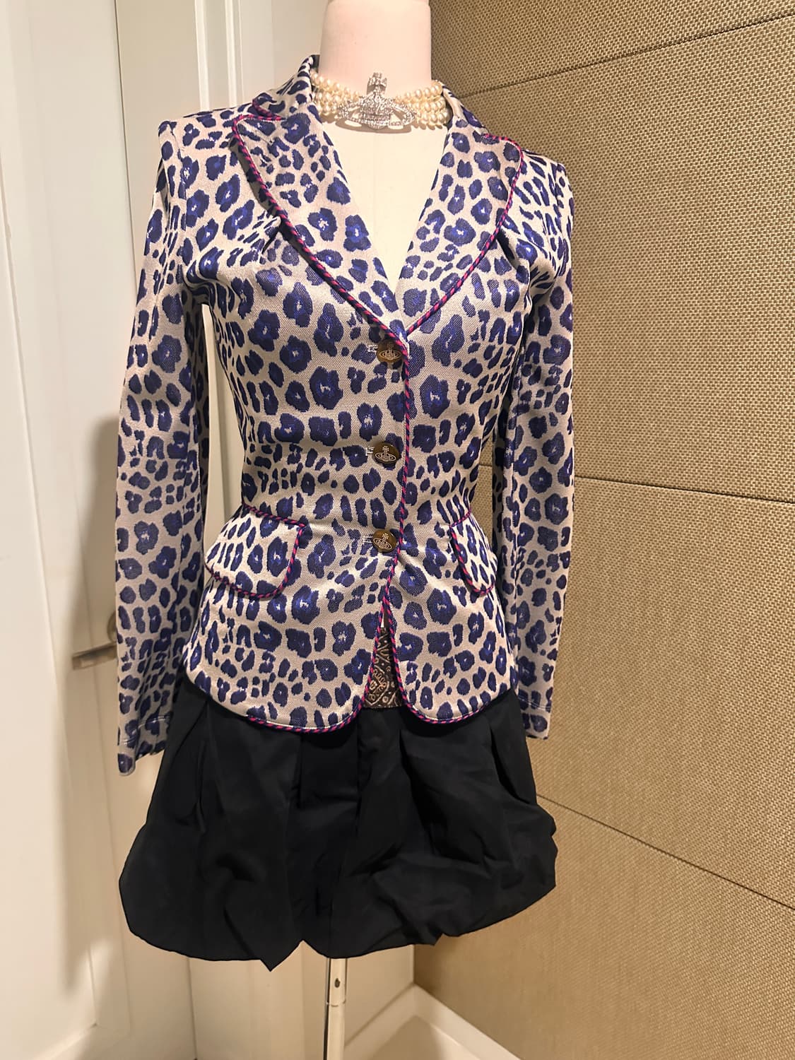 비비안웨스트우드 레드라벨 나나 갸루호피무늬 자켓 상품이미지2