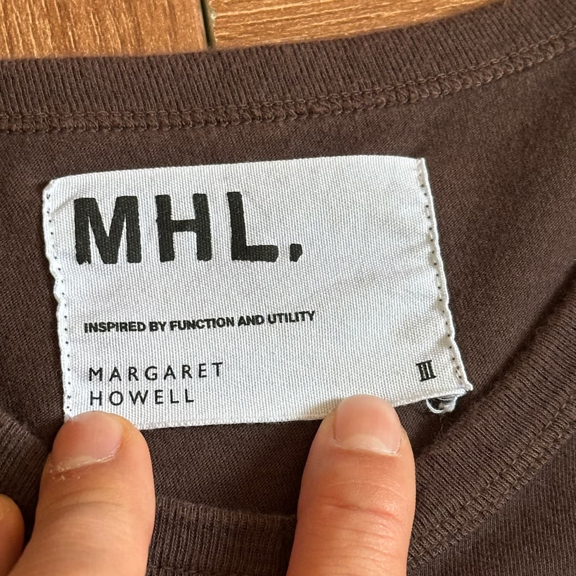 MHL. pocket logo cotton 1/2 tee 상품이미지6