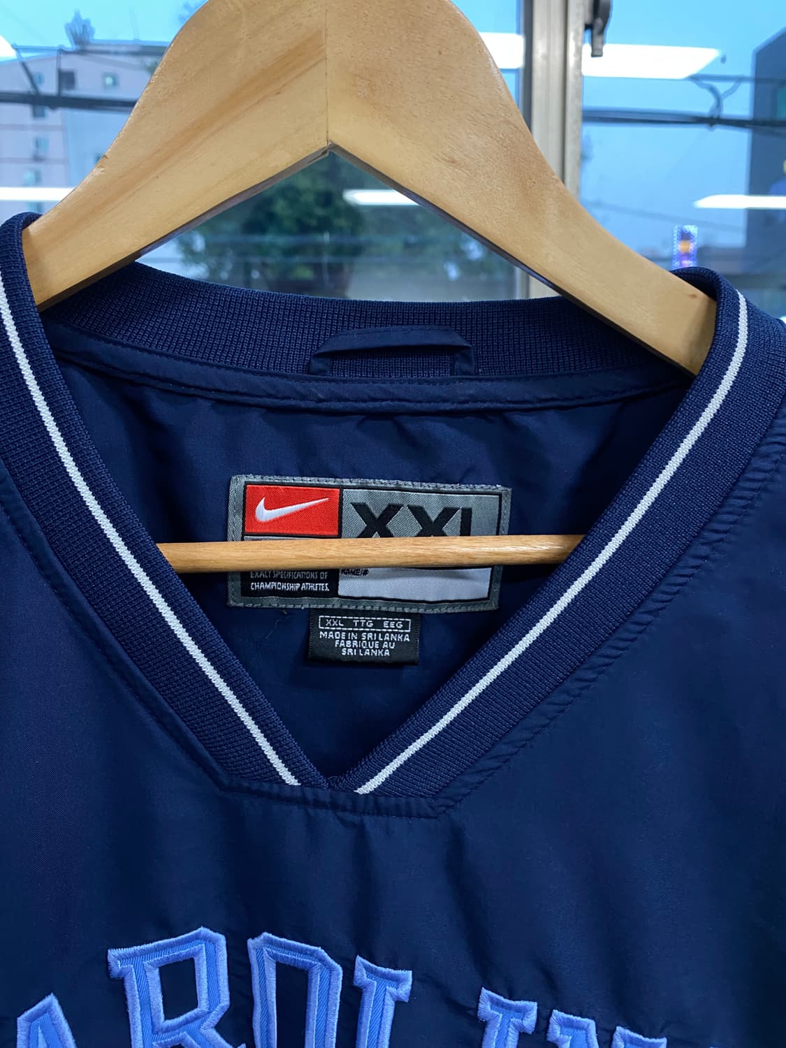 나이키 노스 캐롤라이나 웜업 바람막이 자켓 xxl 상품이미지4