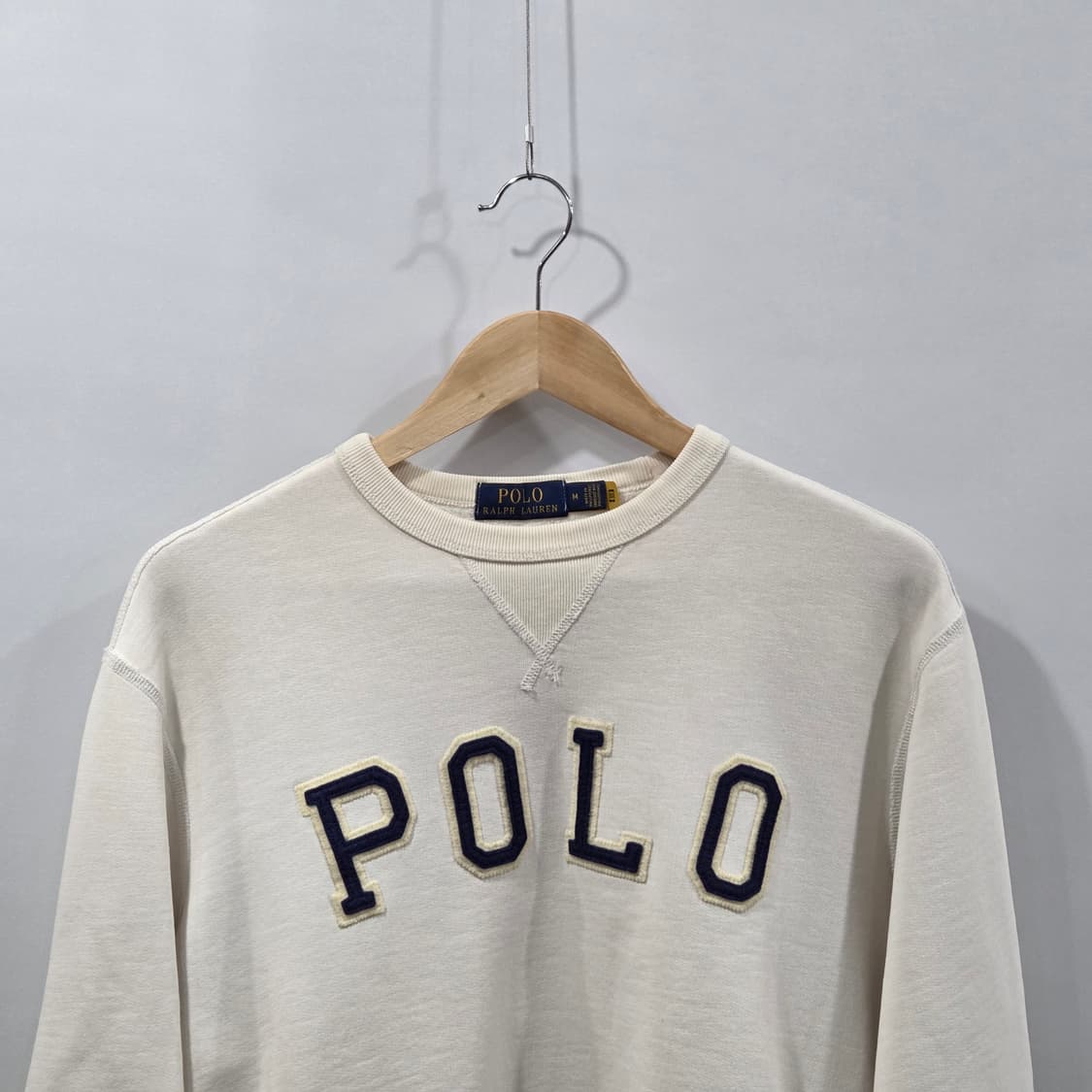 폴로랄프로렌 스펠로고 기모 스웻셔츠 M 상품이미지2
