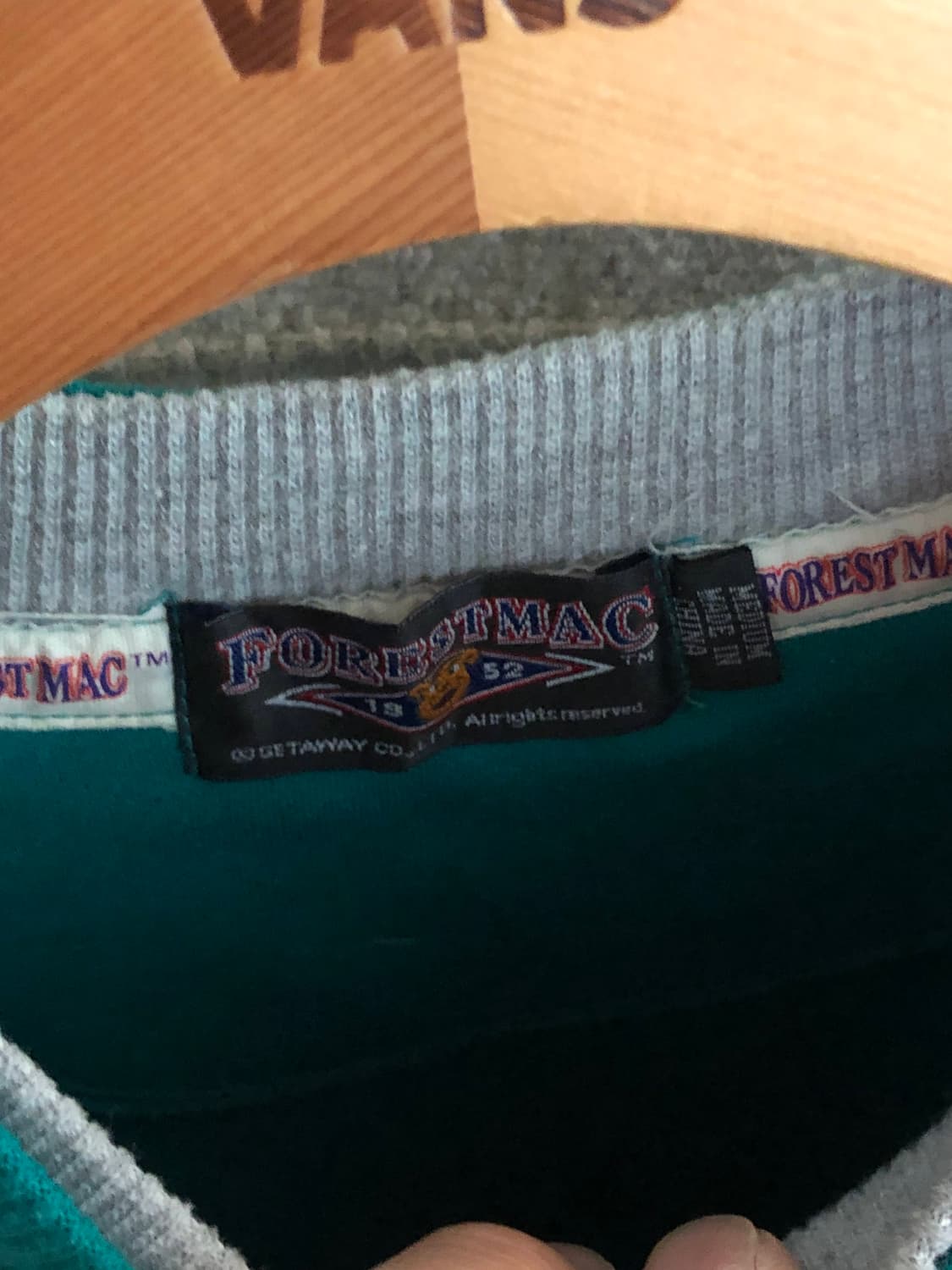 포레스트 맥 빈티지 프린트 스웻 티셔츠 맨투맨 상품이미지3