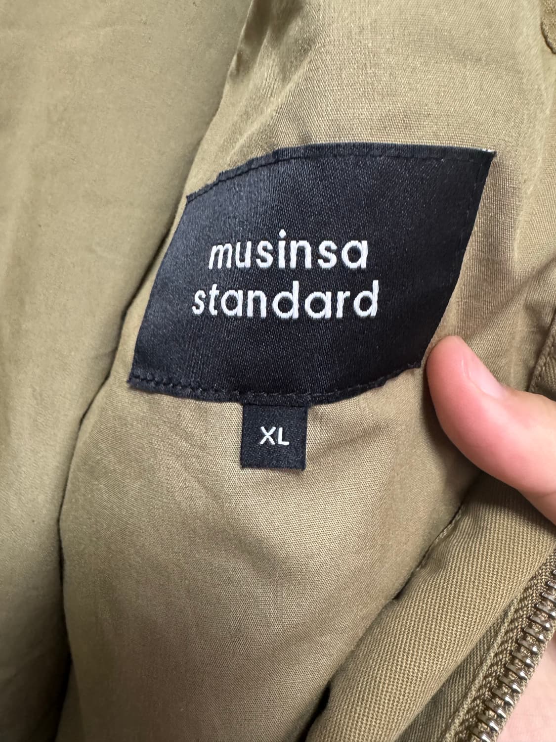 [XL] 무탠다드 탱커자켓 베이지 상품이미지3