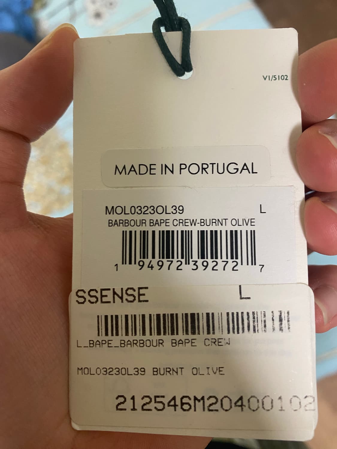 베이프 바버 콜라보 맨투맨 상품이미지4