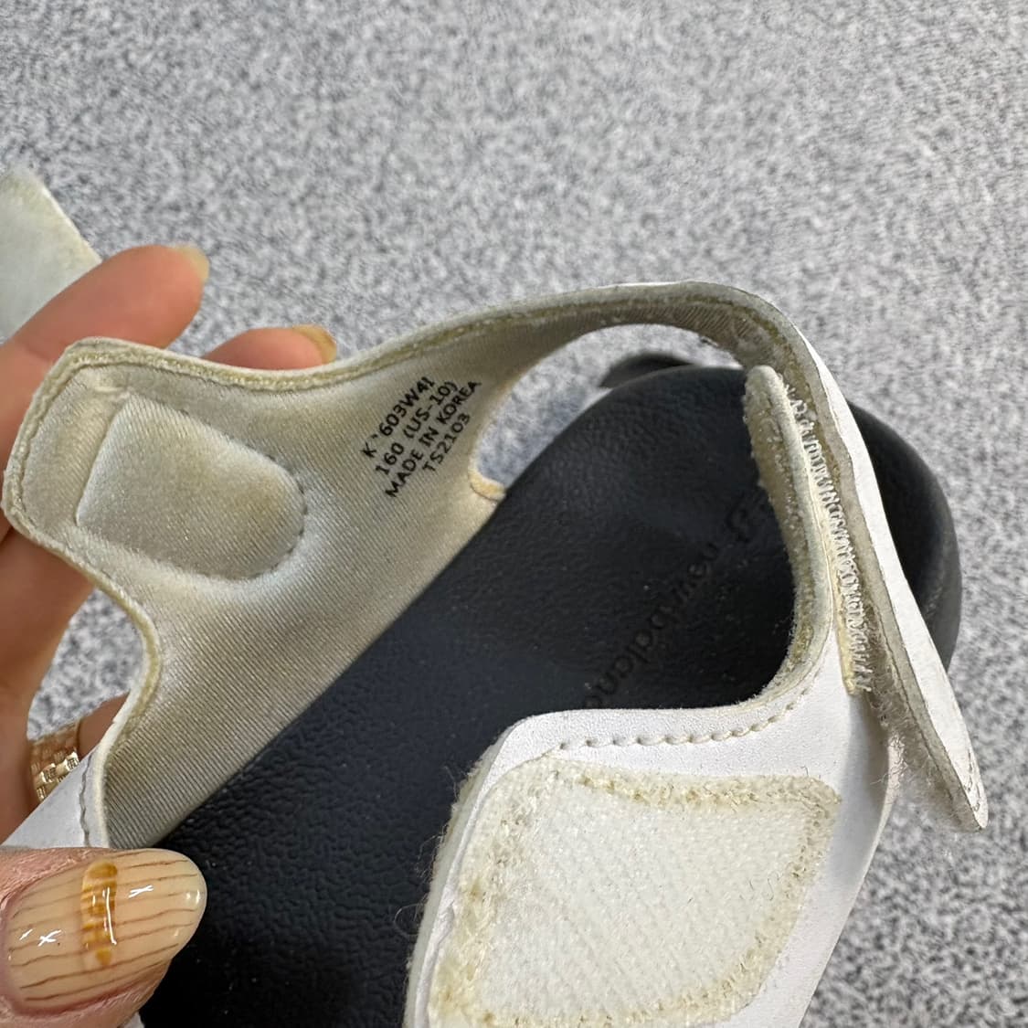 160 뉴발란스 키즈 밸크로 샌들 0409J 상품이미지7